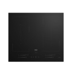 Beko hii64720quf2t hob, induction, width 59cm, 4 cooking zones, touch control, black