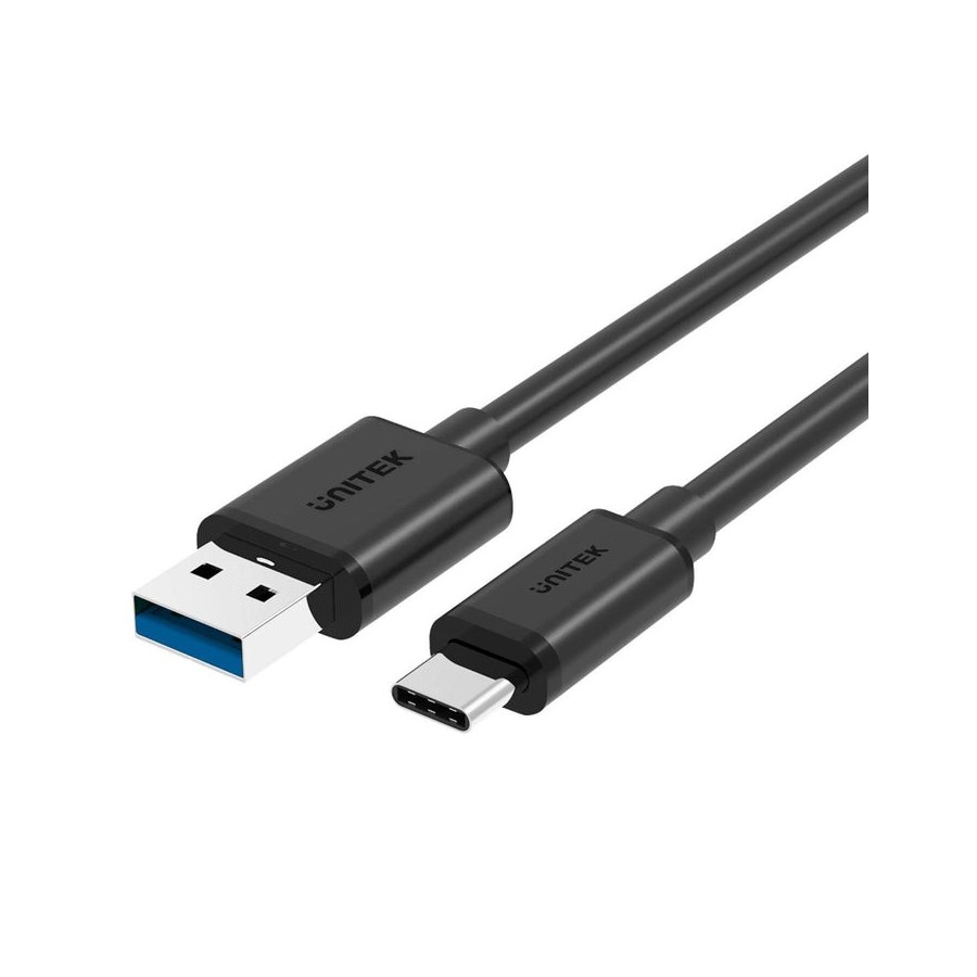 Unitek cable usb type-c a usb 3.1, 1mt y-c474bk