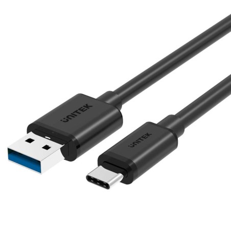 Unitek cable usb type-c a usb 3.1, 1mt y-c474bk