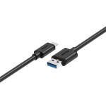 Unitek cable usb type-c a usb 3.1, 1mt y-c474bk