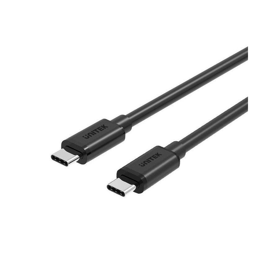 Unitek y-c477bk cable usb 1 m 3.2 gen 1 (3.1 gen 1) usb c negro