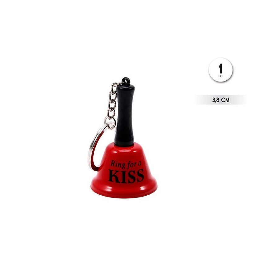 Llavero mini campana ring for a kiss