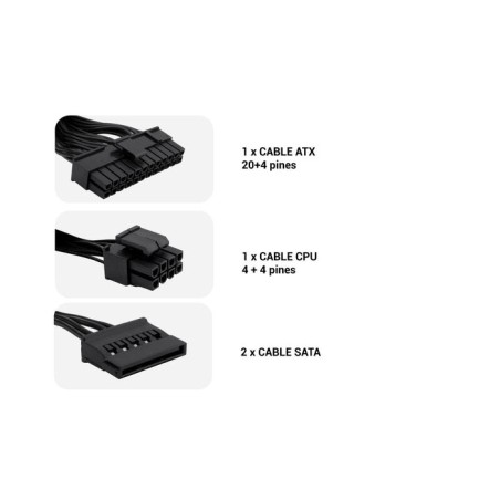 Fuente de alimentacion coolbox tfx 300w 80+ bronze (10)