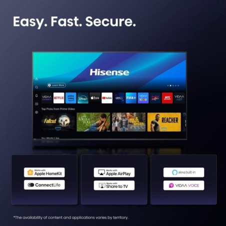 Televisor hisense 75a7kq 75" uhd qled smart tv hdr10+