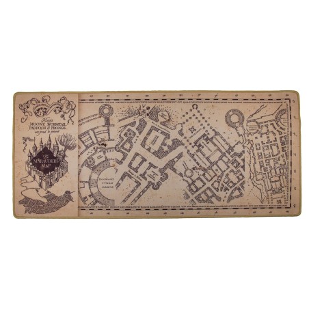 Alfombrilla de escritorio del mapa del merodeador (harry potter)