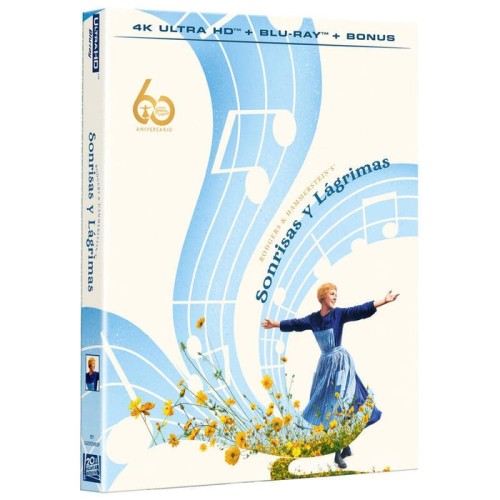 Pelicula sonrisas y lagrimas edición coleccionista 60 aniversario (4k uhd + bd) - bd blu-ray