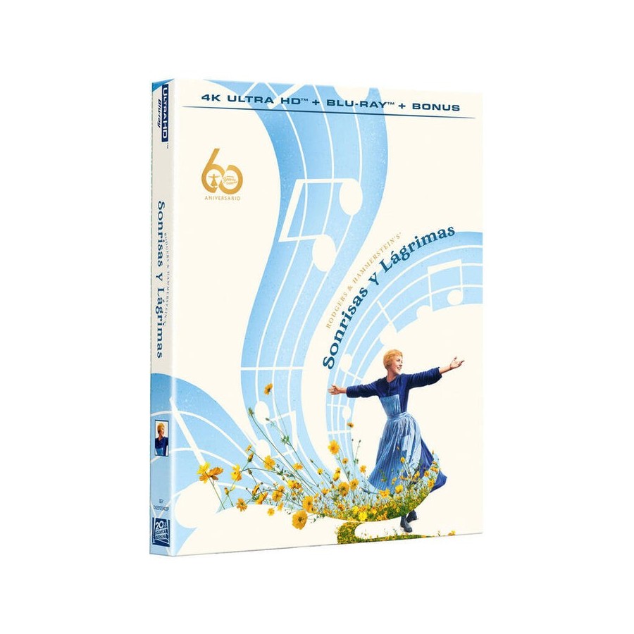 Pelicula sonrisas y lagrimas edición coleccionista 60 aniversario (4k uhd + bd) - bd blu-ray