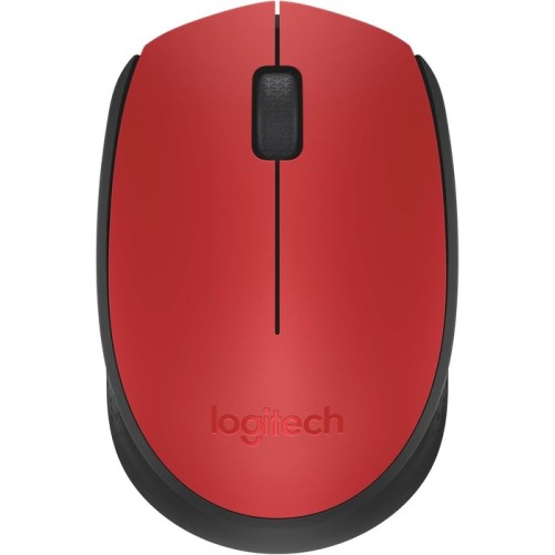 Logitech raton m171 inalambrico rojo 910-004641