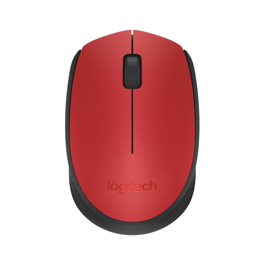 Logitech raton m171 inalambrico rojo 910-004641