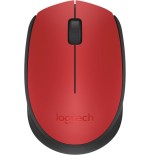 Logitech raton m171 inalambrico rojo 910-004641