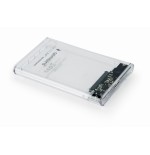 Gembird caja externa usb 3.0 para disco duro 2.5'' plastico transparente ee2-u3s9-6