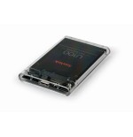 Gembird caja externa usb 3.0 para disco duro 2.5'' plastico transparente ee2-u3s9-6