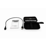 Gembird caja externa usb 3.0 para disco duro 2.5'' plastico transparente ee2-u3s9-6