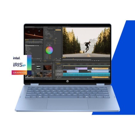 Portátil convertible hp omnibook 5 flip 14-fp0044ns intel core 5-120u 16gb 1tb ssd 14' táctil win11