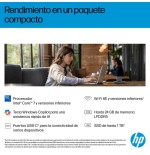 Portátil convertible hp omnibook 5 flip 14-fp0045ns intel core 7-150u 16gb 1tb ssd 14' táctil win11