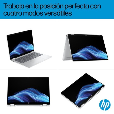 Portátil convertible hp omnibook 5 flip 14-fp0045ns intel core 7-150u 16gb 1tb ssd 14' táctil win11