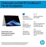 Portátil convertible hp omnibook 5 flip 14-fp0045ns intel core 7-150u 16gb 1tb ssd 14' táctil win11