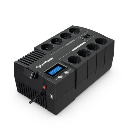 Sai línea interactiva cyberpower br700elcd 700va-420w 8 salidas formato bloque