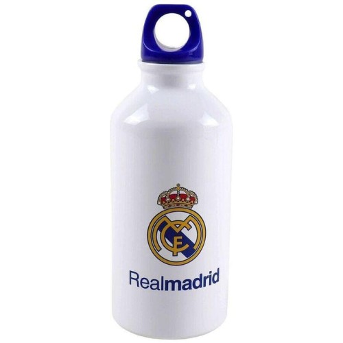 Botella aluminio real madrid 400ml