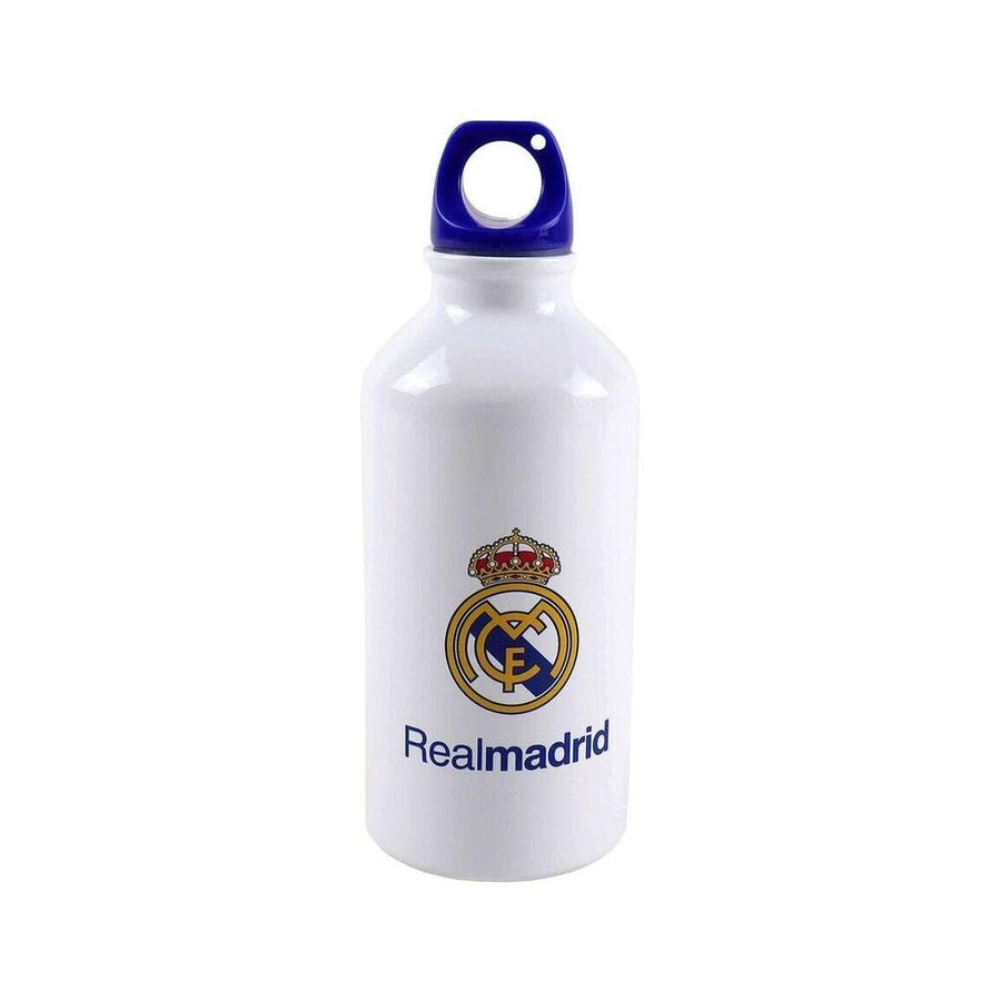 Botella aluminio real madrid 400ml