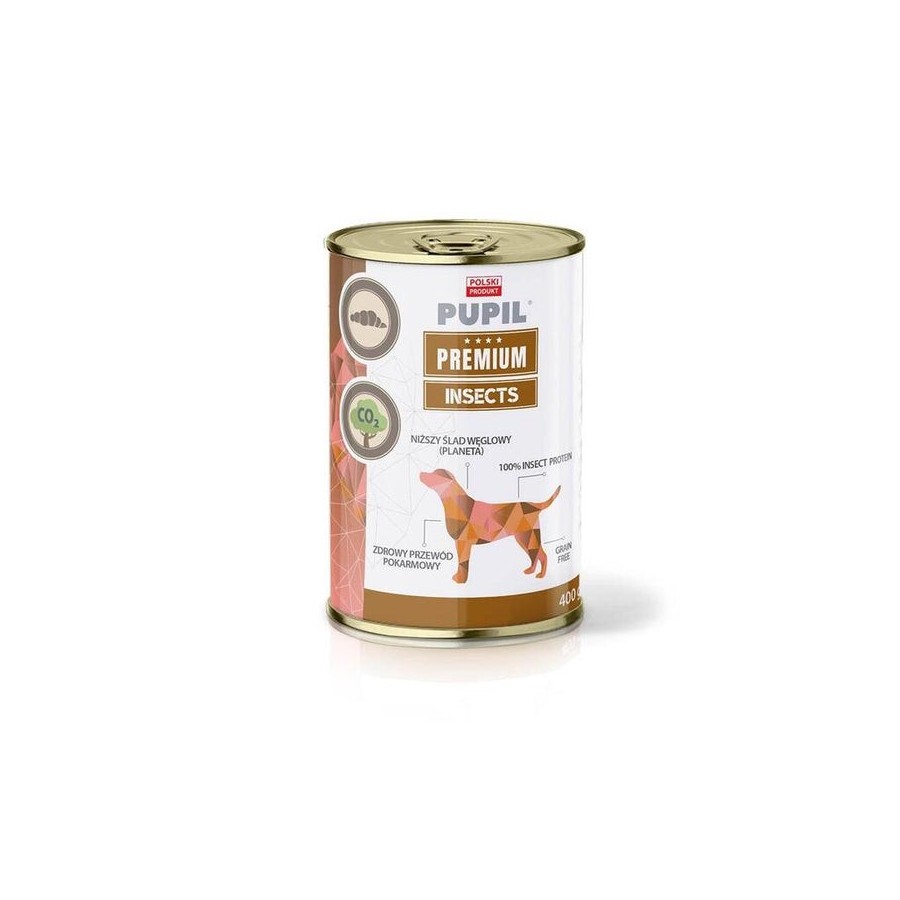 Pupil premium insect karma mokra para perro 400g
