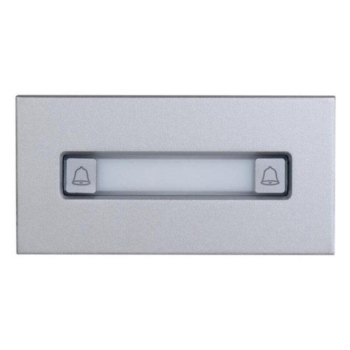 Dahua vto4202f-mdb2 estación exterior modular para videoportero ip con 2 botones para series vto4202f-x