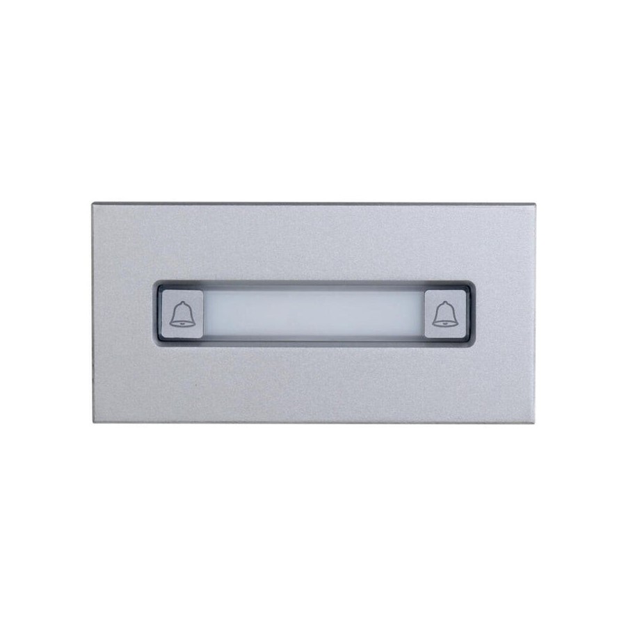 Dahua vto4202f-mdb2 estación exterior modular para videoportero ip con 2 botones para series vto4202f-x