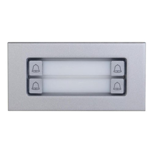 Dahua vto4202f-mdb4 estación exterior modular para videoportero ip con 4 botones para series vto4202f-x