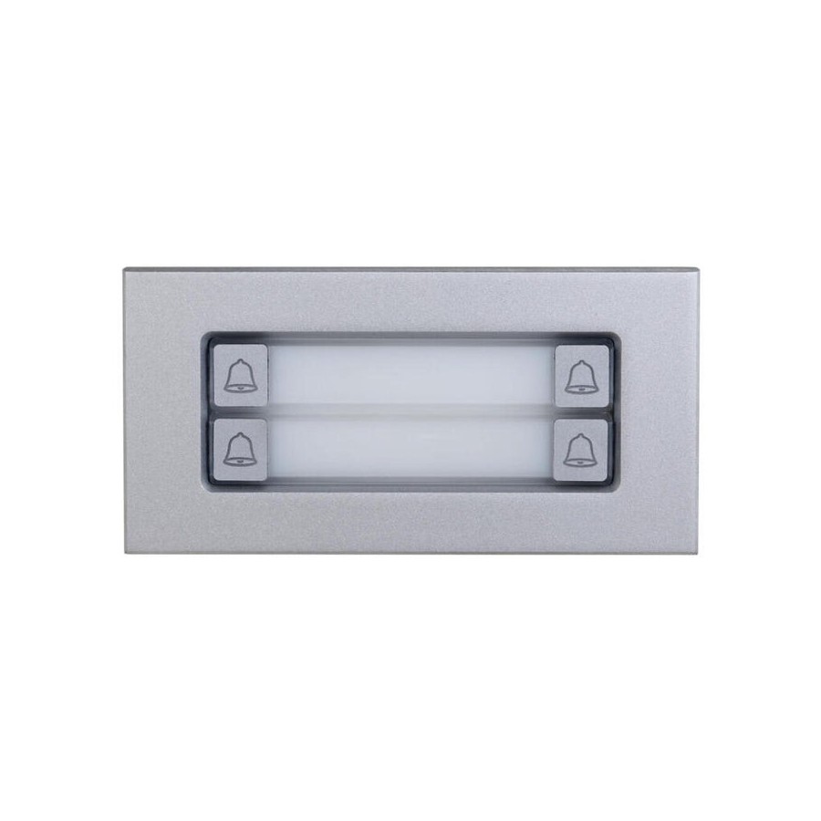 Dahua vto4202f-mdb4 estación exterior modular para videoportero ip con 4 botones para series vto4202f-x
