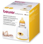 Calentador de biberones digital beurer by-52 función calienta potitos 80w display led con indicación temperatura