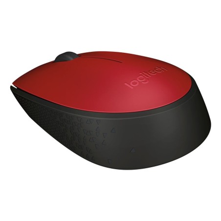 Logitech raton m171 inalambrico rojo 910-004641