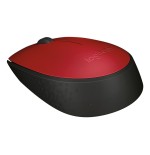 Logitech raton m171 inalambrico rojo 910-004641