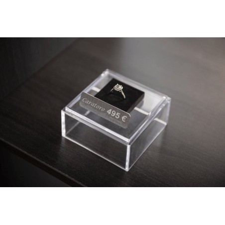 Brother tze-pr955 cinta para impresora de etiquetas blanco sobre plata