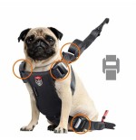 Zolux szelki para perro travel safe s czerwone