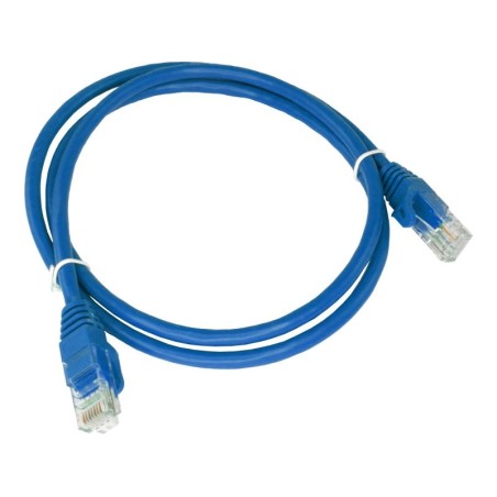 Cable  alantec kku5cza1 de red azul 0.25 m cat5e u/utp (utp)