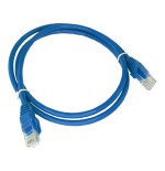 Cable  alantec kku5cza1 de red azul 0.25 m cat5e u/utp (utp)