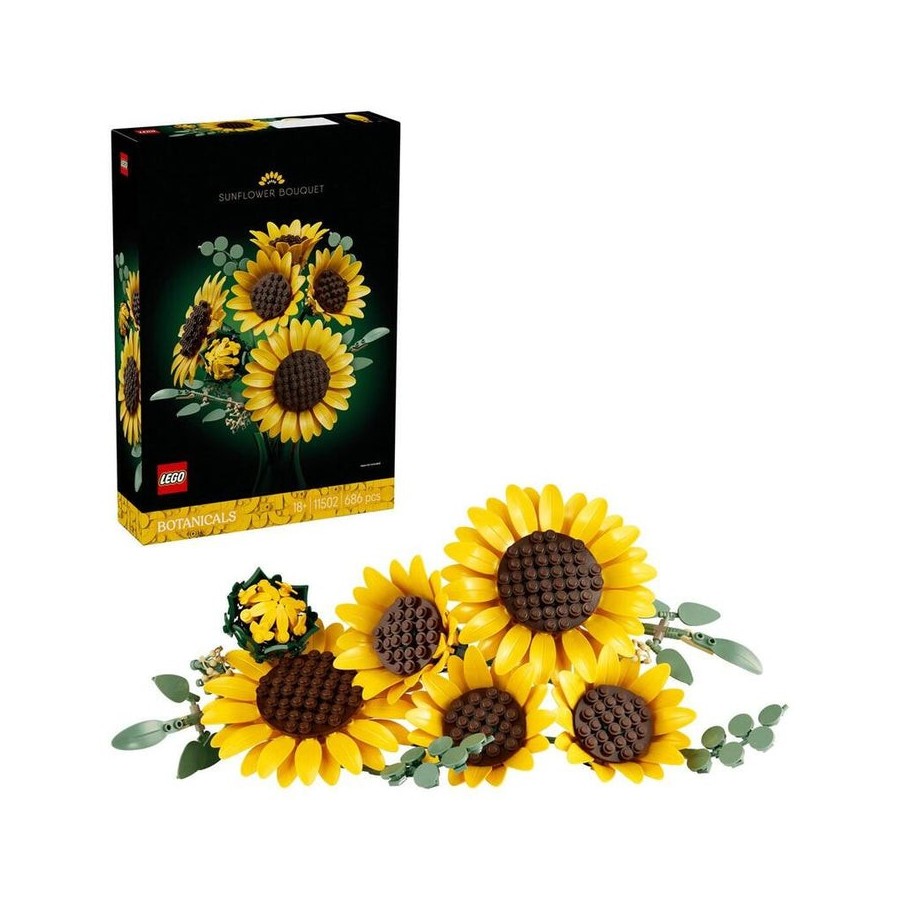 Lego botanicals 11502 ramo de girasoles