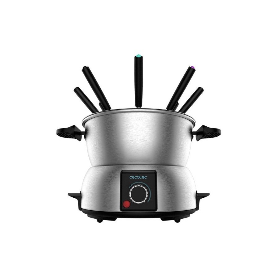 Cecotec elektrisches fun gourmetfondue (edelstahl, 1.000 watt) 8018