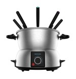 Cecotec elektrisches fun gourmetfondue (edelstahl, 1.000 watt) 8018