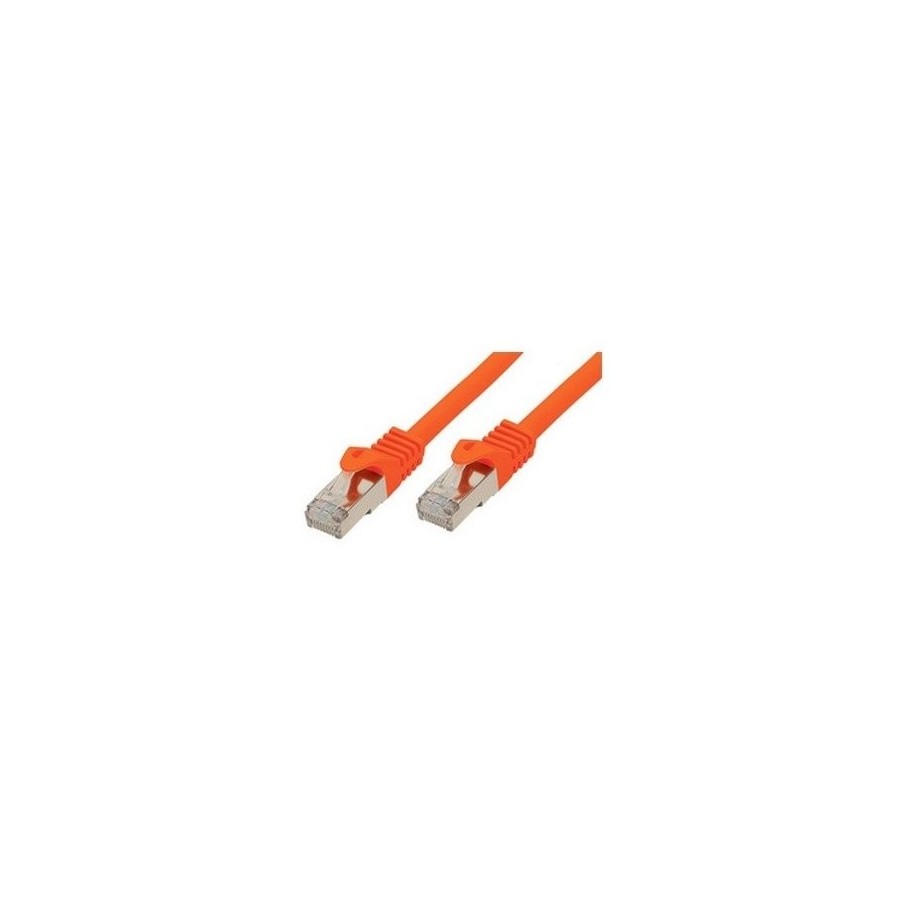 Shiverpeaks rj45 cable de red s ftp, cat7 lszh 1,5m naranja