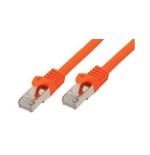 Shiverpeaks rj45 cable de red s ftp, cat7 lszh 1,5m naranja