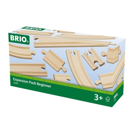 Brio 33401 brio - paquete de expansión para principiantes 11 piezas (33401)