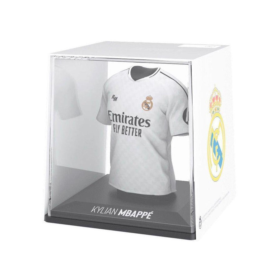 Figura mini camiseta mbappe real madrid