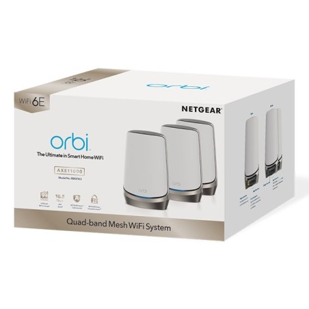 Netgear orbi 960 serie quad-band wifi 6e mesh (3er-set)