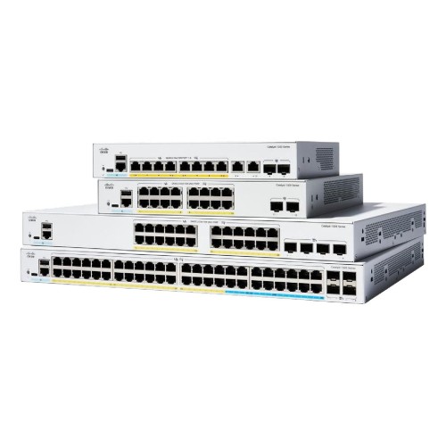 Cisco catalyst 1300x-48t-4x - switch - l3 - managed - 4 x 10 gigabit sfp28 + 48 x 10 100 1000base-t - an rack montierbar