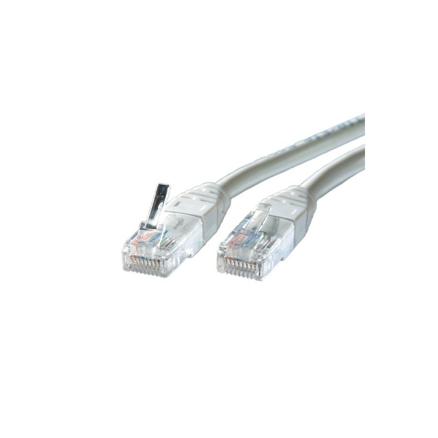 Roline cable de red kat.5e class d utp grau 7m