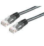 Roline cable de red kat.5e class d utp schwarz 5m