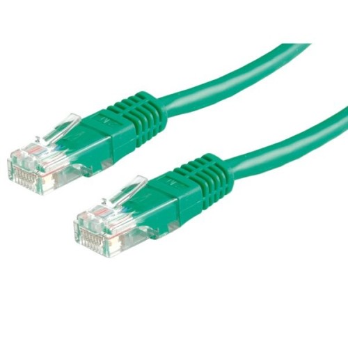 Roline cable de red kat.5e class d utp grn 2m
