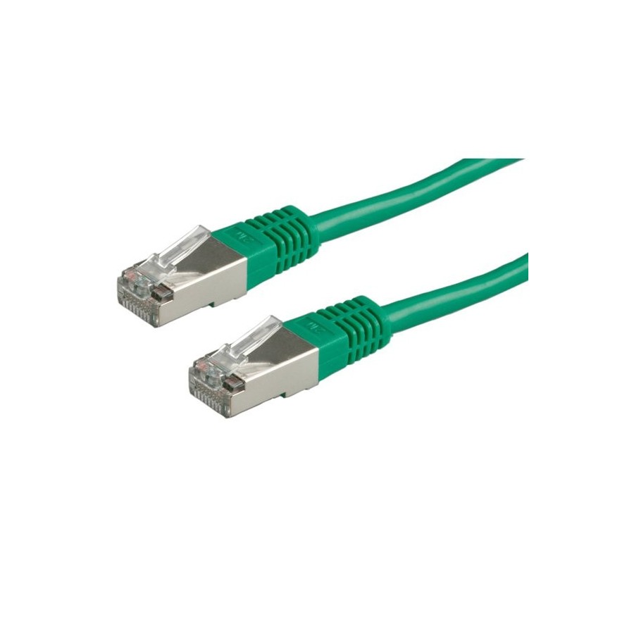 Roline cable de red kat.5e class d s ftp grn 5m