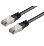 Roline cable de red kat.5e class d s ftp schwarz 5m